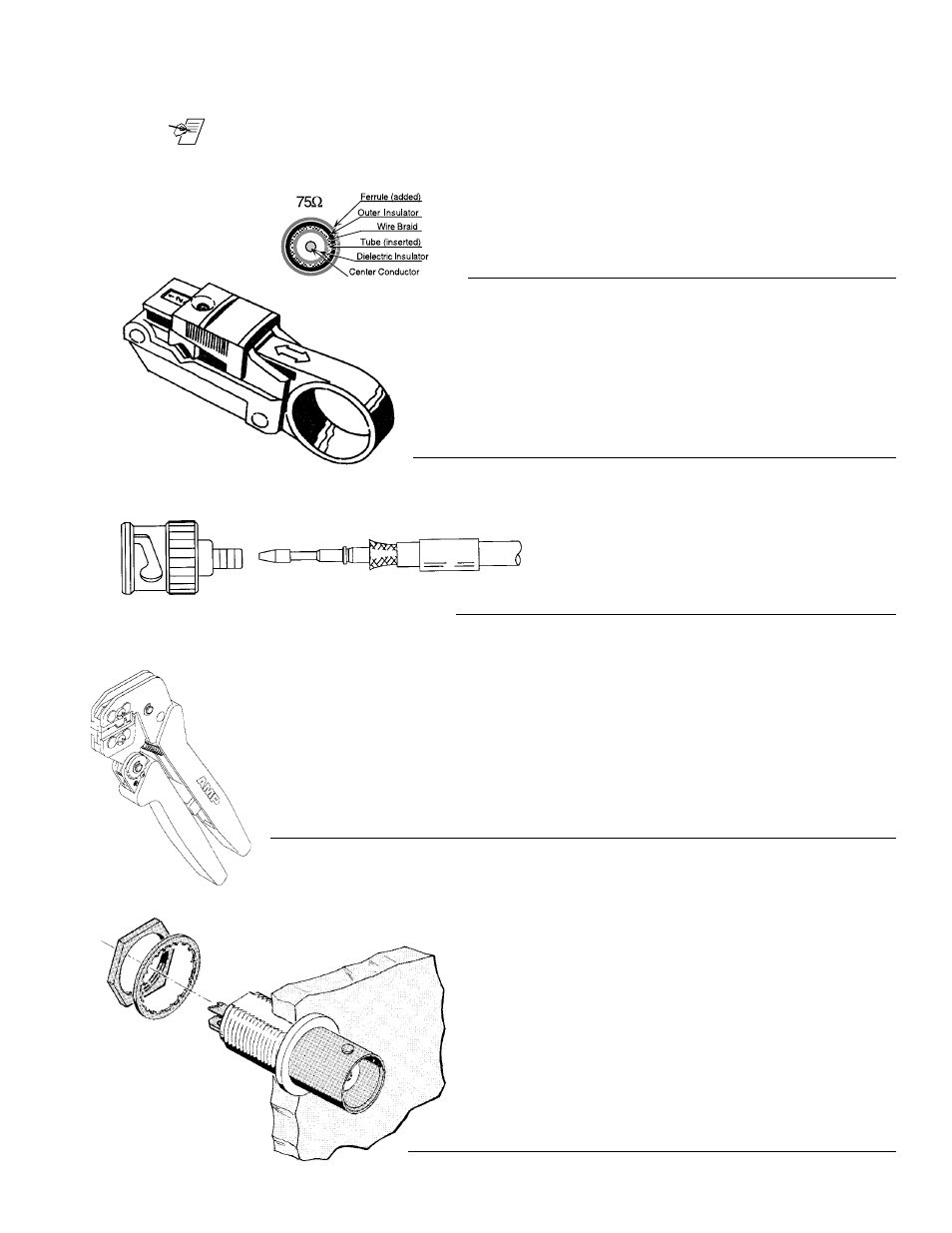 Bnc termination kit instructions | Extron Electronics Cable Termination Kit User Manual | Page 2 / 13