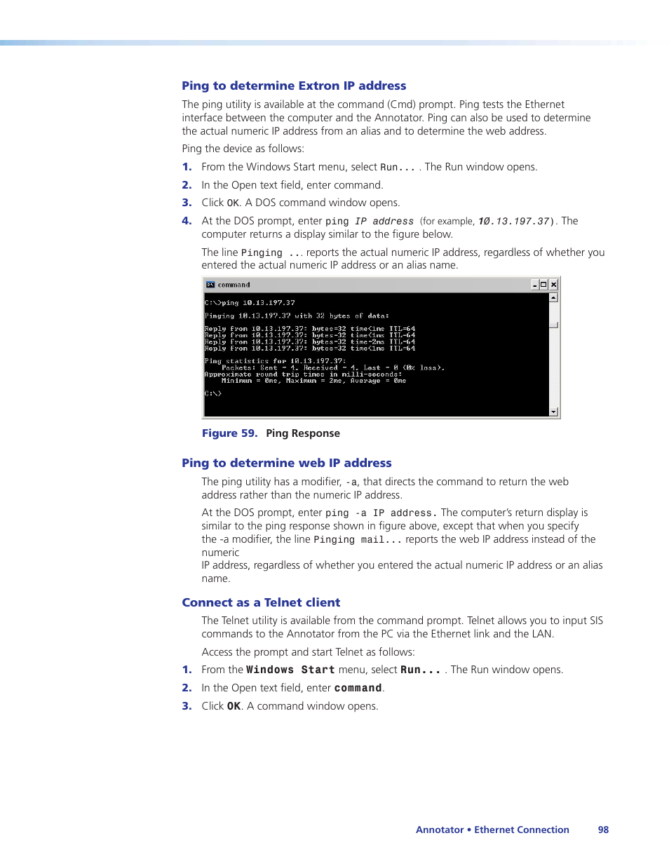 Extron Electronics Annotator User Guide User Manual | Page 104 / 108