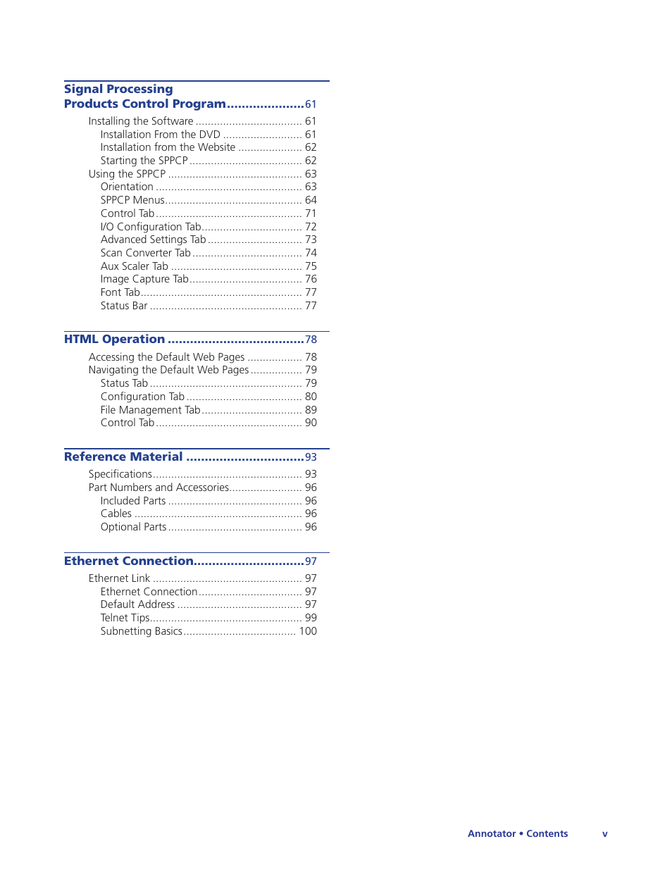 Extron Electronics Annotator User Guide User Manual | Page 6 / 108