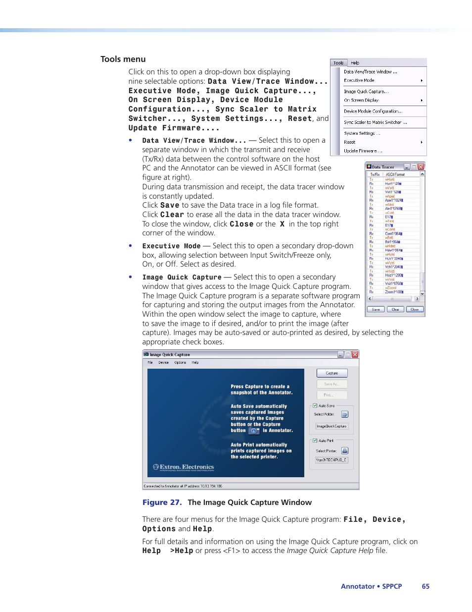 Extron Electronics Annotator User Guide User Manual | Page 71 / 108