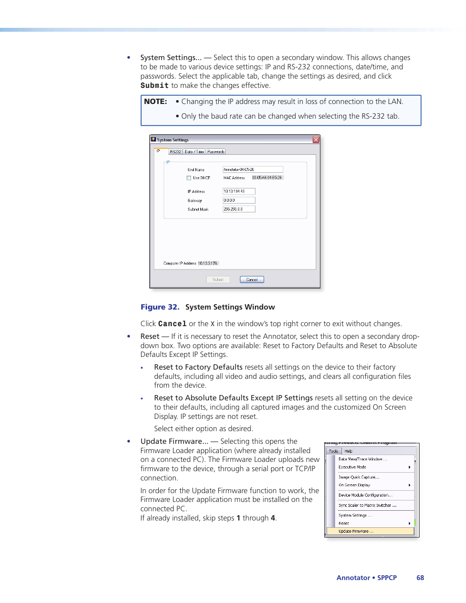 Extron Electronics Annotator User Guide User Manual | Page 74 / 108