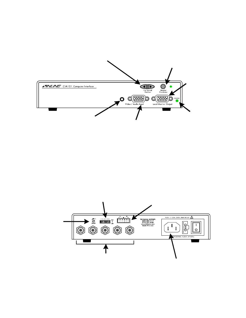 Extron Electronics CIA101 User Manual | Page 8 / 14
