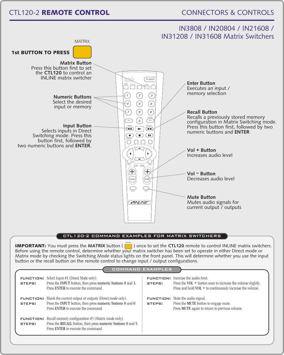 Extron Electronics CTL101 User Manual | Page 31 / 34