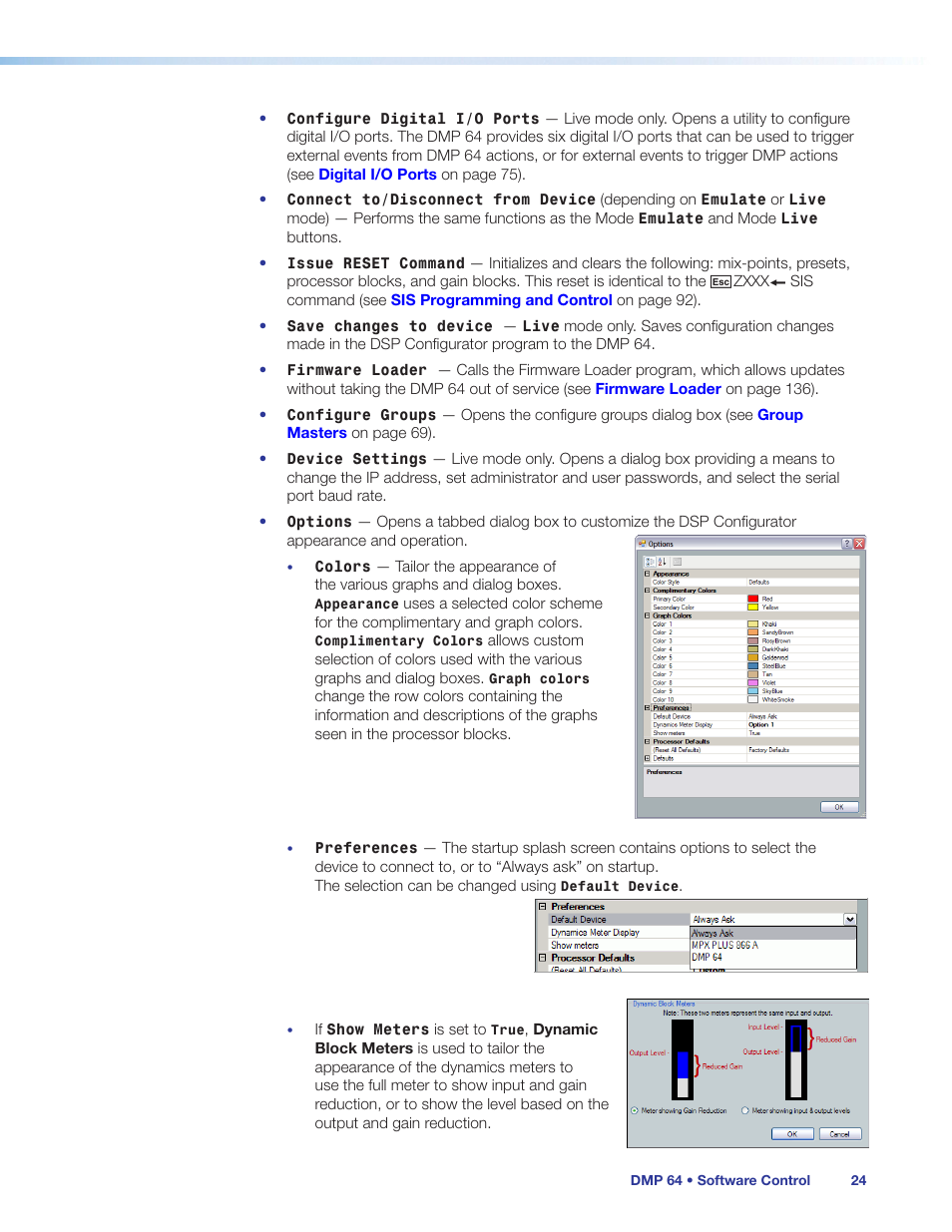 Extron Electronics DMP 64 User Guide User Manual | Page 30 / 146