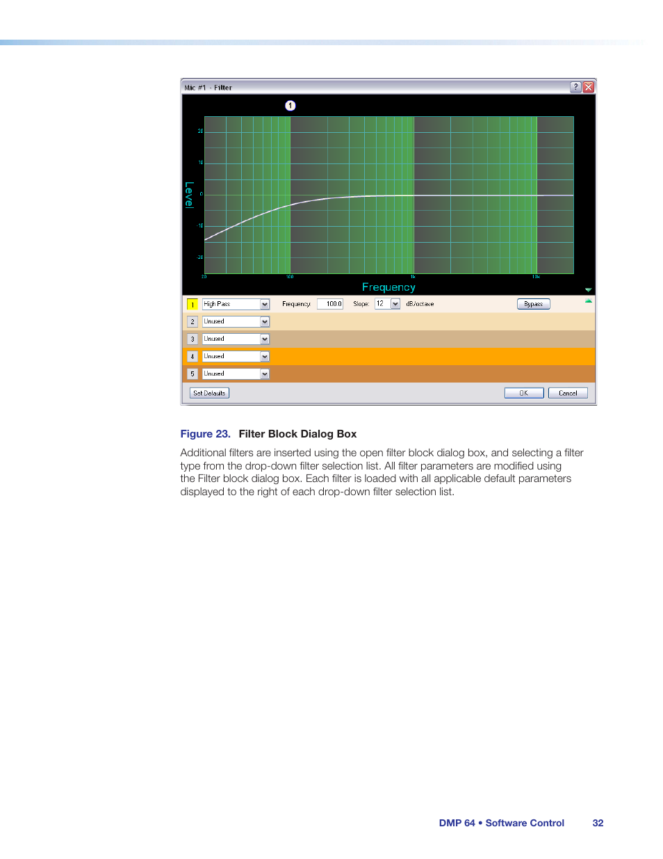 Extron Electronics DMP 64 User Guide User Manual | Page 38 / 146