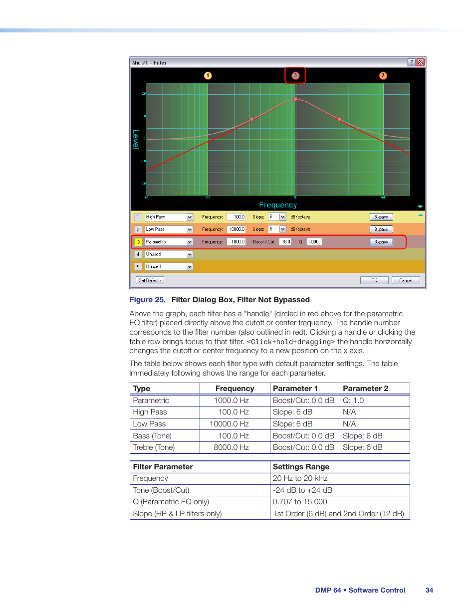 Extron Electronics DMP 64 User Guide User Manual | Page 40 / 146