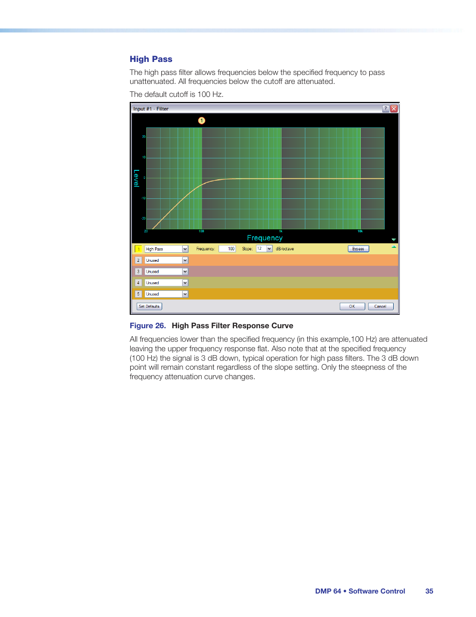 Extron Electronics DMP 64 User Guide User Manual | Page 41 / 146