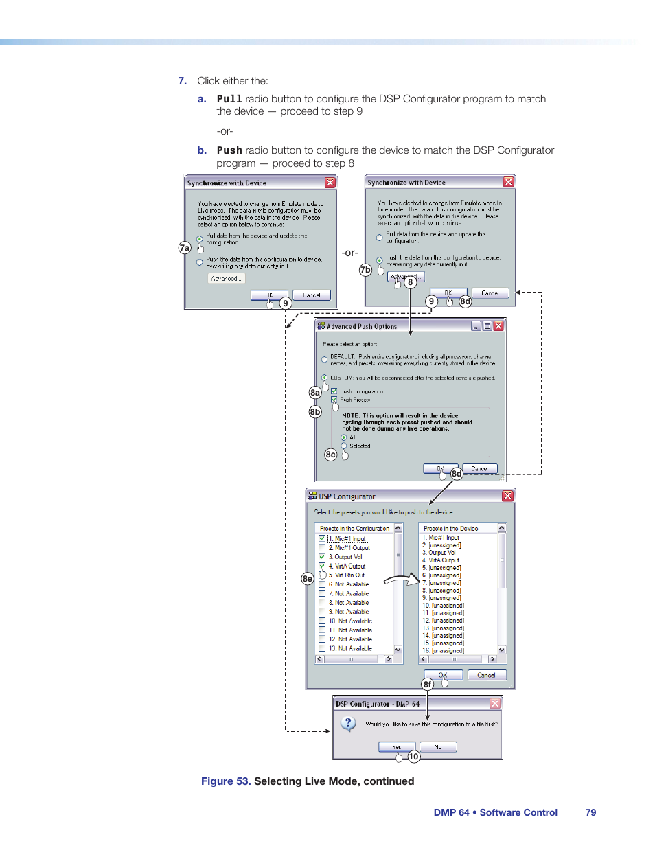 Extron Electronics DMP 64 User Guide User Manual | Page 85 / 146