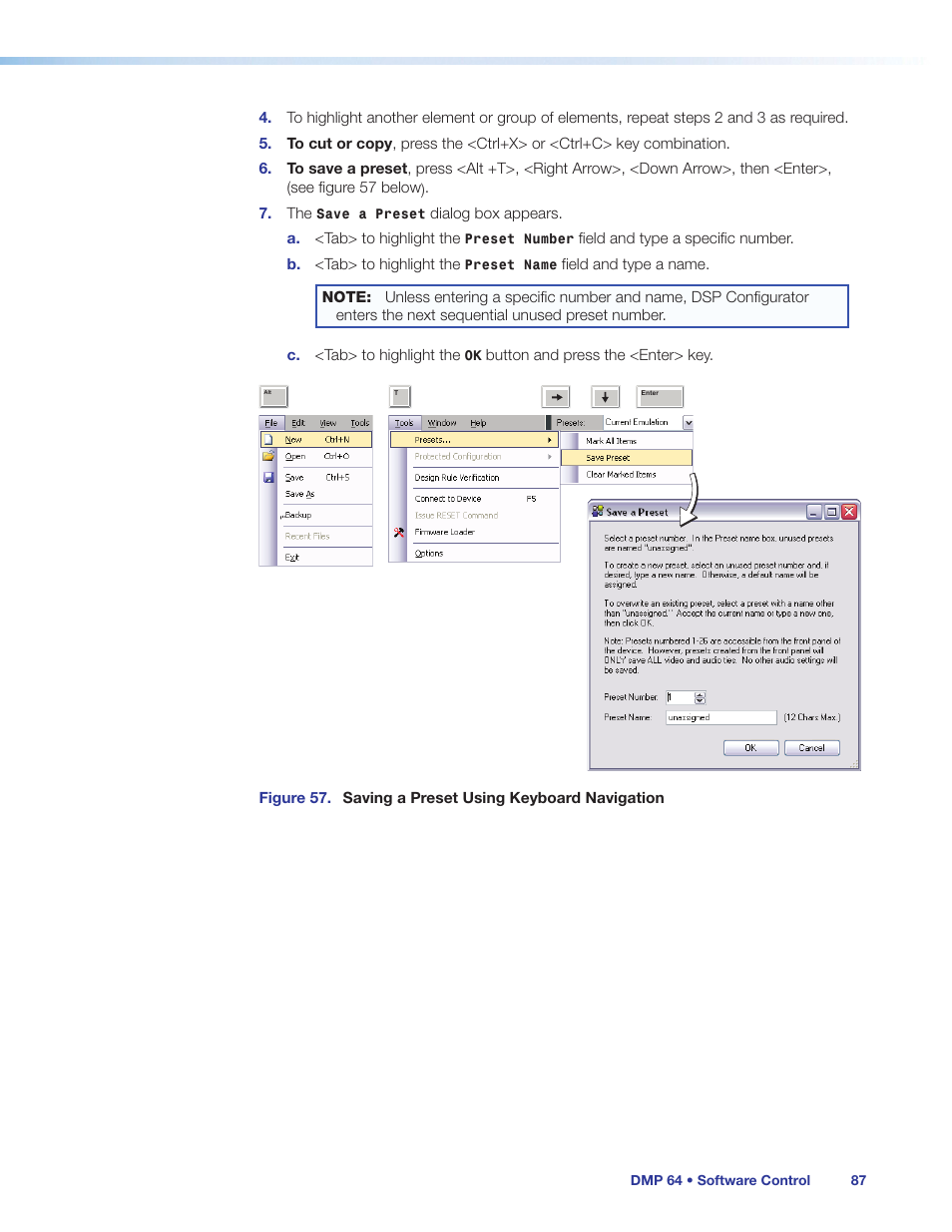 Extron Electronics DMP 64 User Guide User Manual | Page 93 / 146