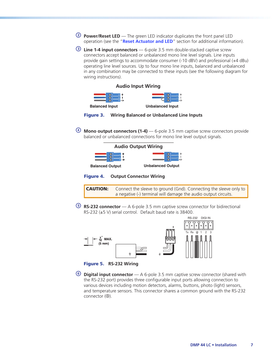 Extron Electronics DMP 44 LC User Guide User Manual | Page 13 / 81