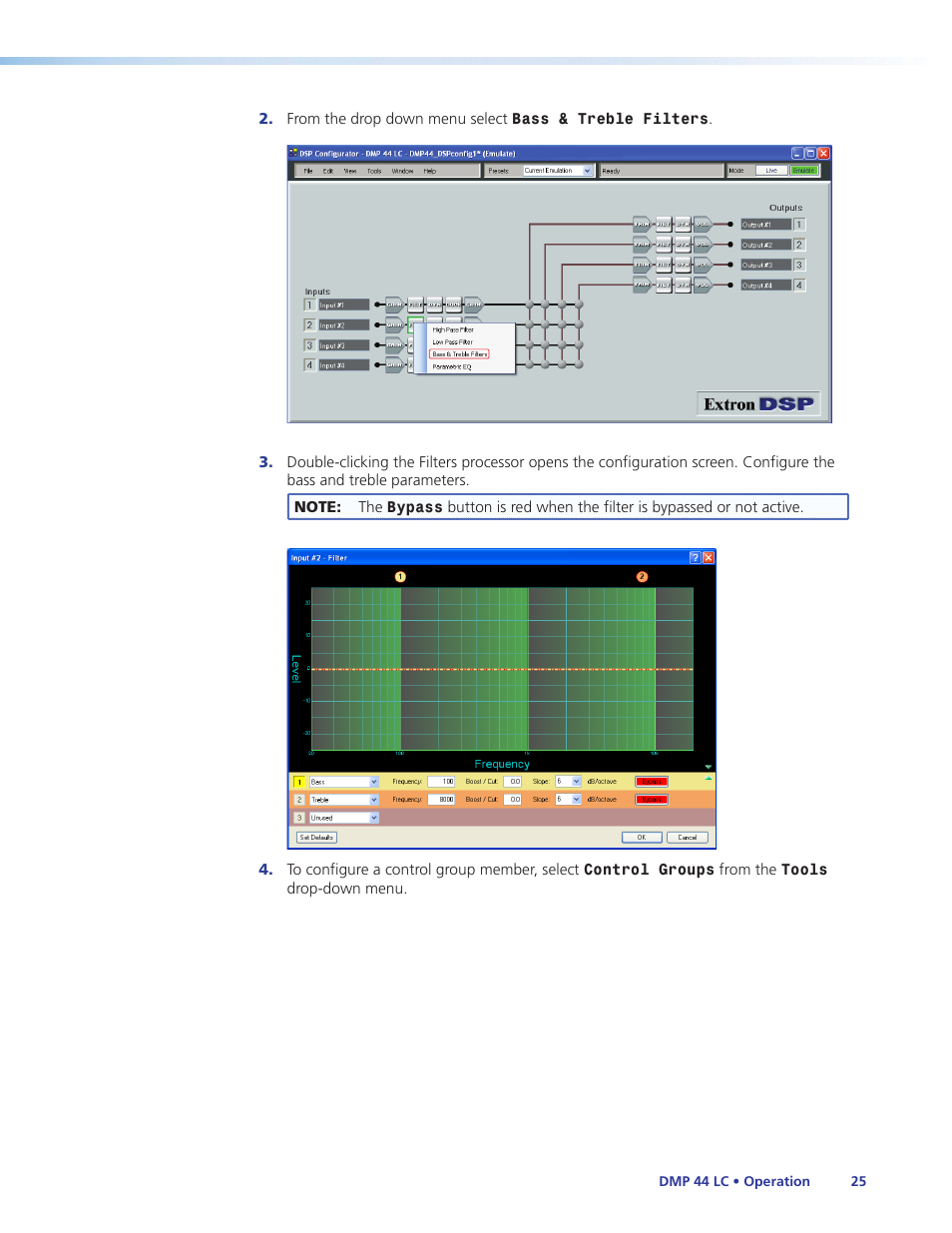 Extron Electronics DMP 44 LC User Guide User Manual | Page 31 / 81