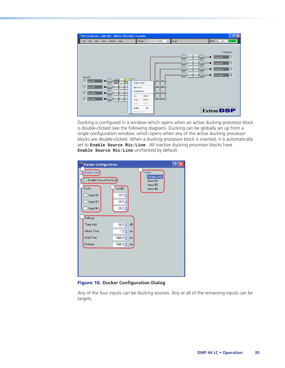Extron Electronics DMP 44 LC User Guide User Manual | Page 36 / 81