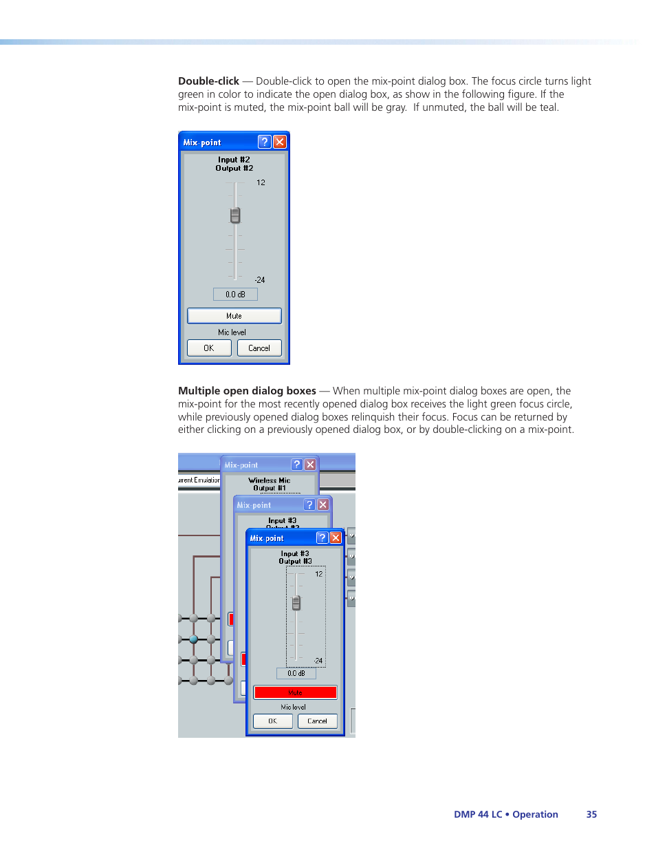 Extron Electronics DMP 44 LC User Guide User Manual | Page 41 / 81