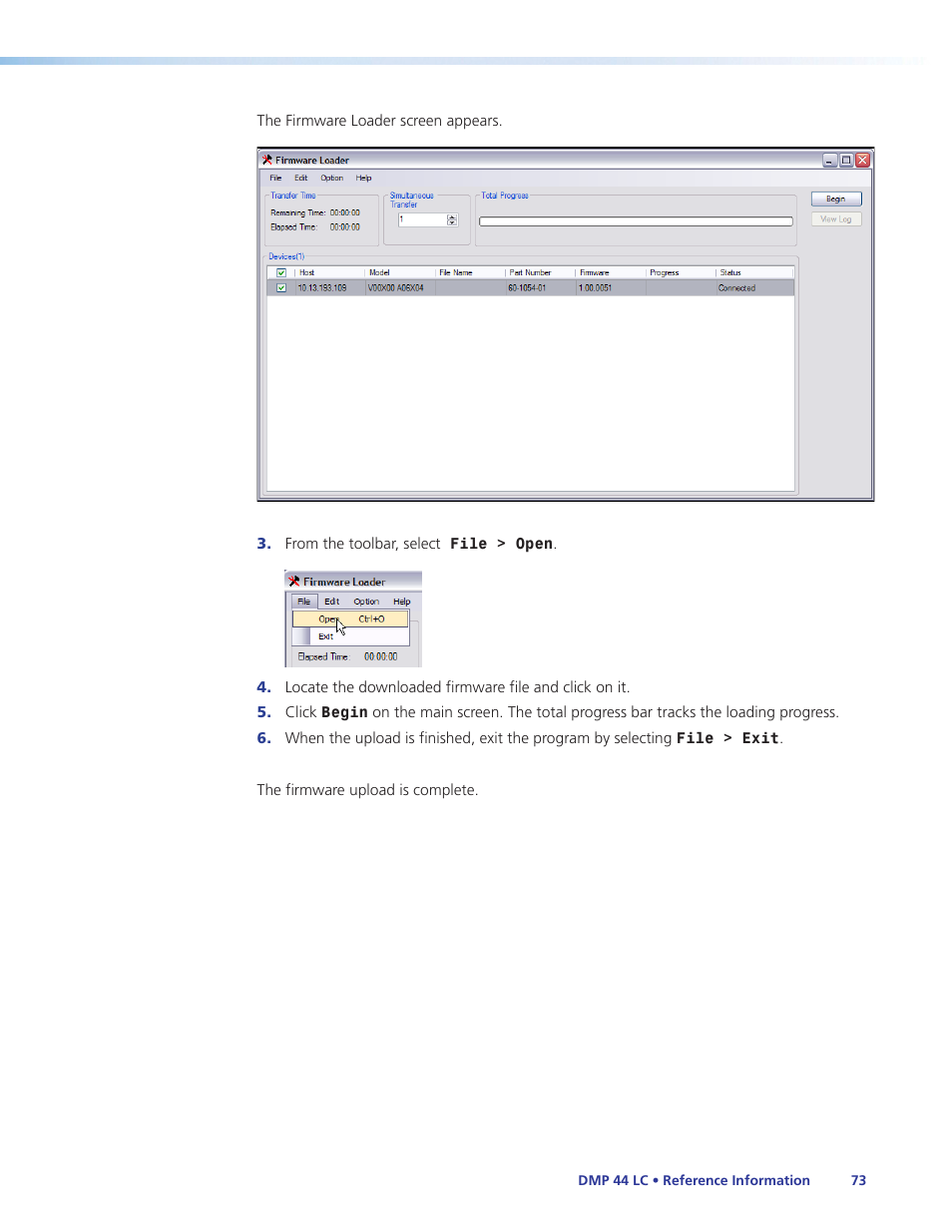 Extron Electronics DMP 44 LC User Guide User Manual | Page 79 / 81