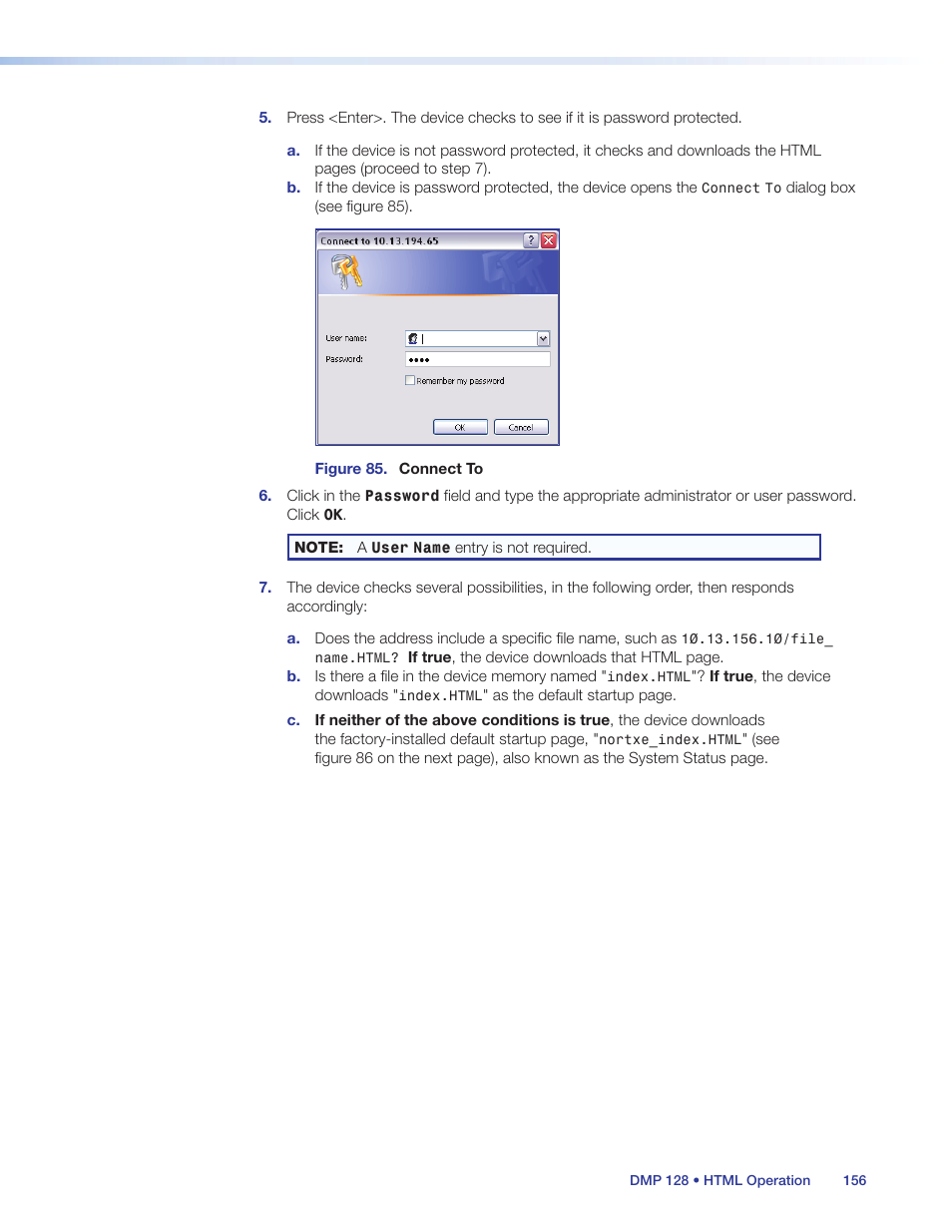 Extron Electronics DMP 128 User Guide User Manual | Page 162 / 205