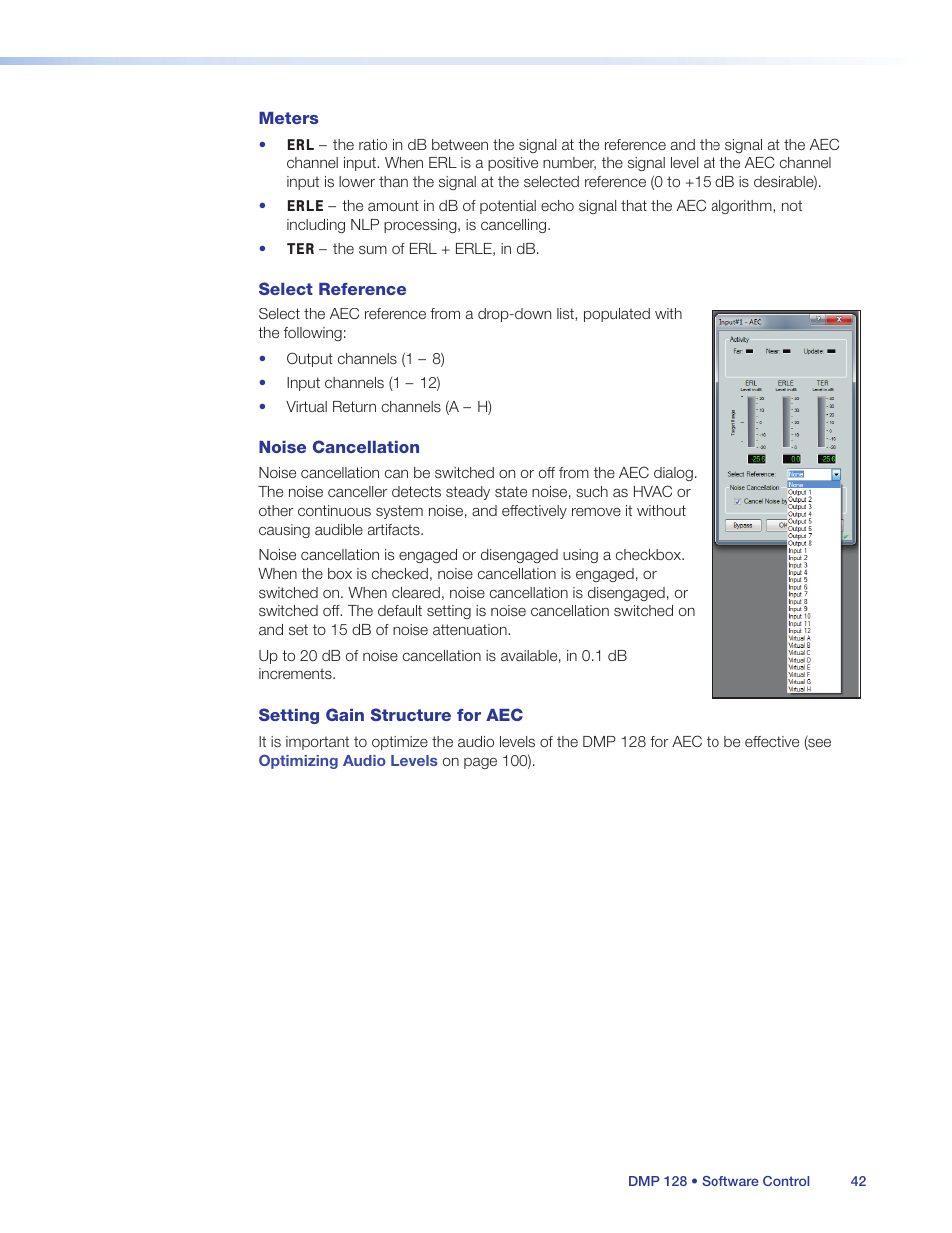 Extron Electronics DMP 128 User Guide User Manual | Page 48 / 205