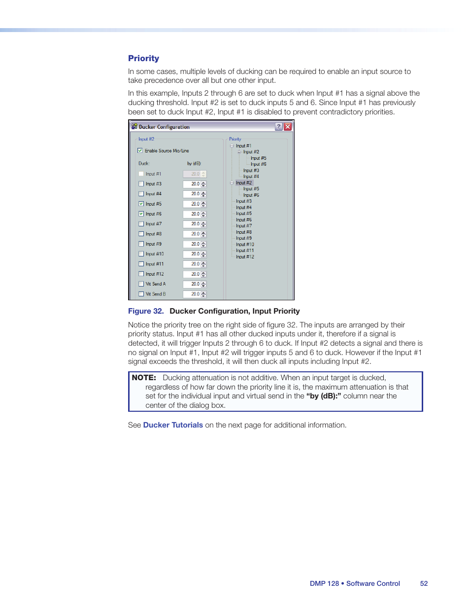 Extron Electronics DMP 128 User Guide User Manual | Page 58 / 205