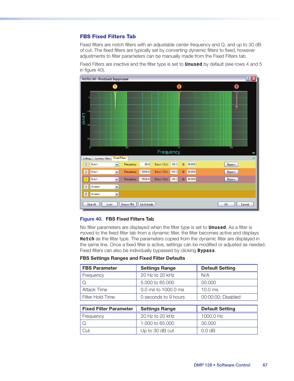 Extron Electronics DMP 128 User Guide User Manual | Page 73 / 205