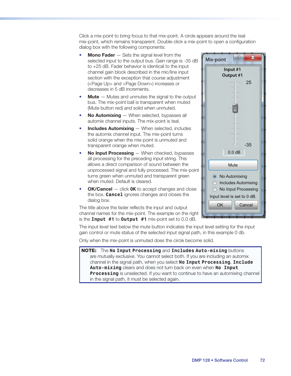 Extron Electronics DMP 128 User Guide User Manual | Page 78 / 205