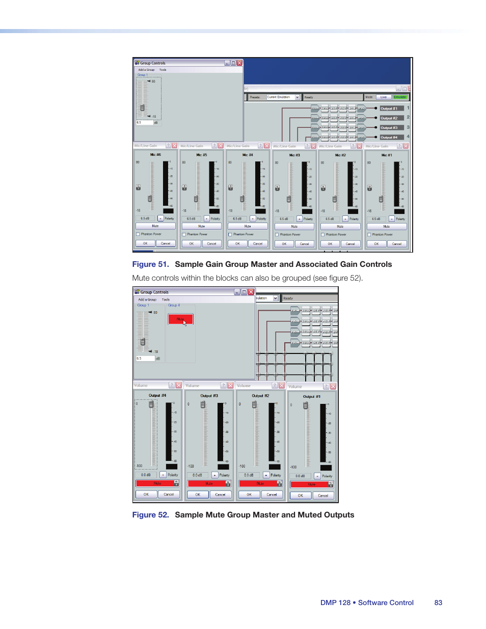 Extron Electronics DMP 128 User Guide User Manual | Page 89 / 205