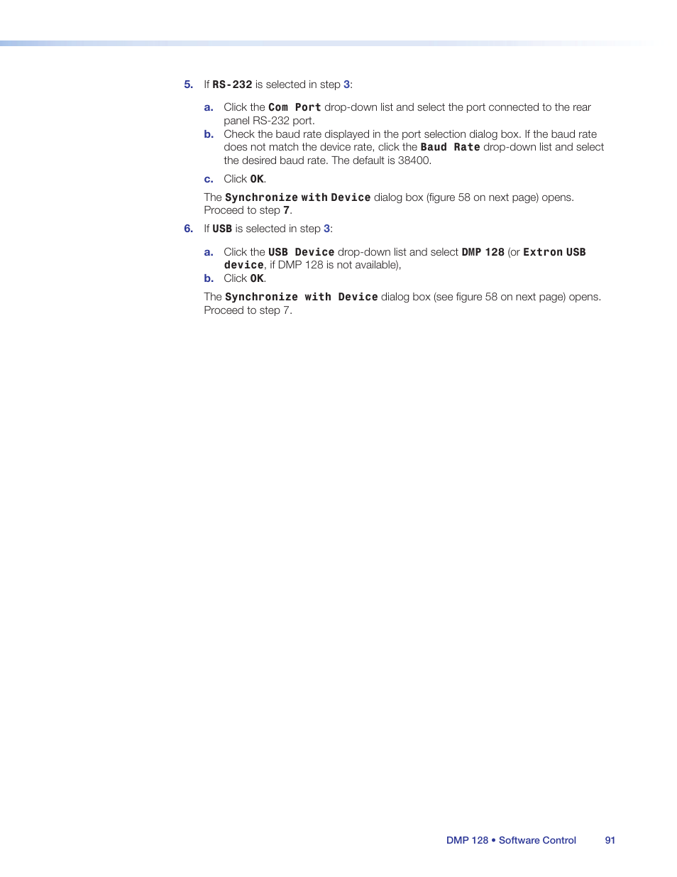 Extron Electronics DMP 128 User Guide User Manual | Page 97 / 205