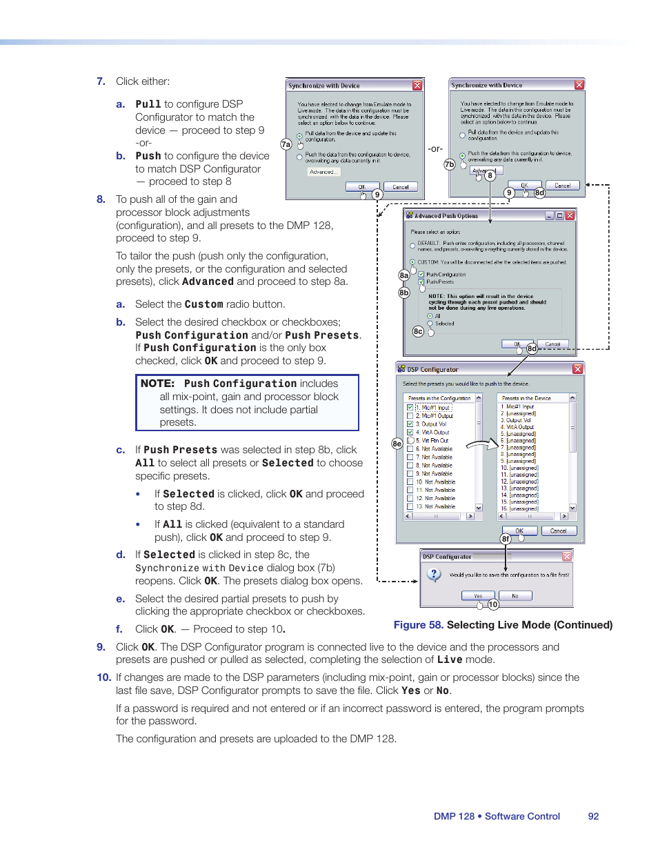 Extron Electronics DMP 128 User Guide User Manual | Page 98 / 205