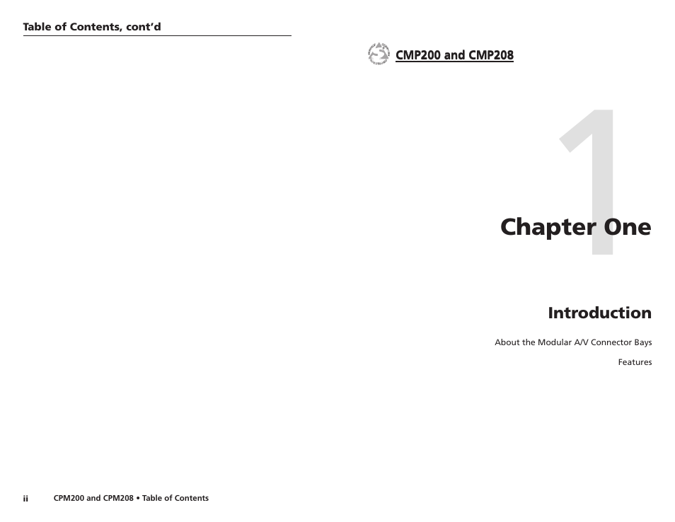 Extron Electronics CPM208 User Manual | Page 4 / 13