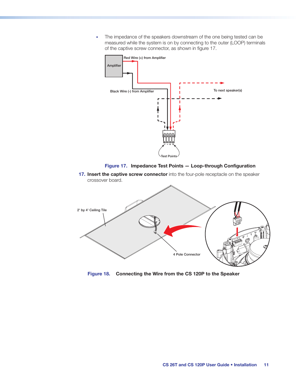 Extron Electronics CS 120P User Guide User Manual | Page 17 / 33