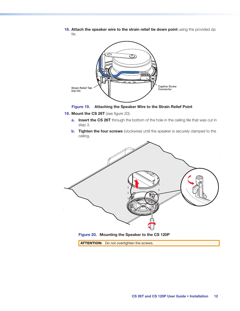 Extron Electronics CS 120P User Guide User Manual | Page 18 / 33