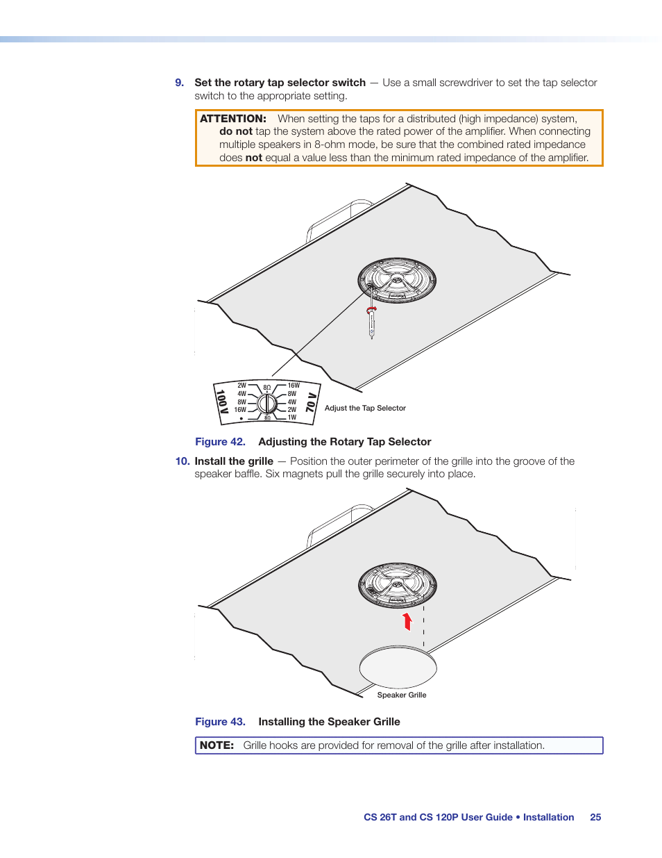 Extron Electronics CS 120P User Guide User Manual | Page 31 / 33