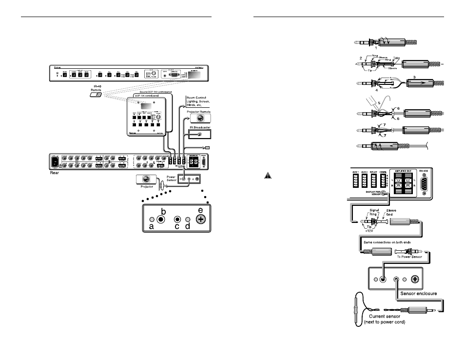 System 5 cr cr cr cr cr options | Extron Electronics Power Sensor System 5cr User Manual | Page 2 / 2