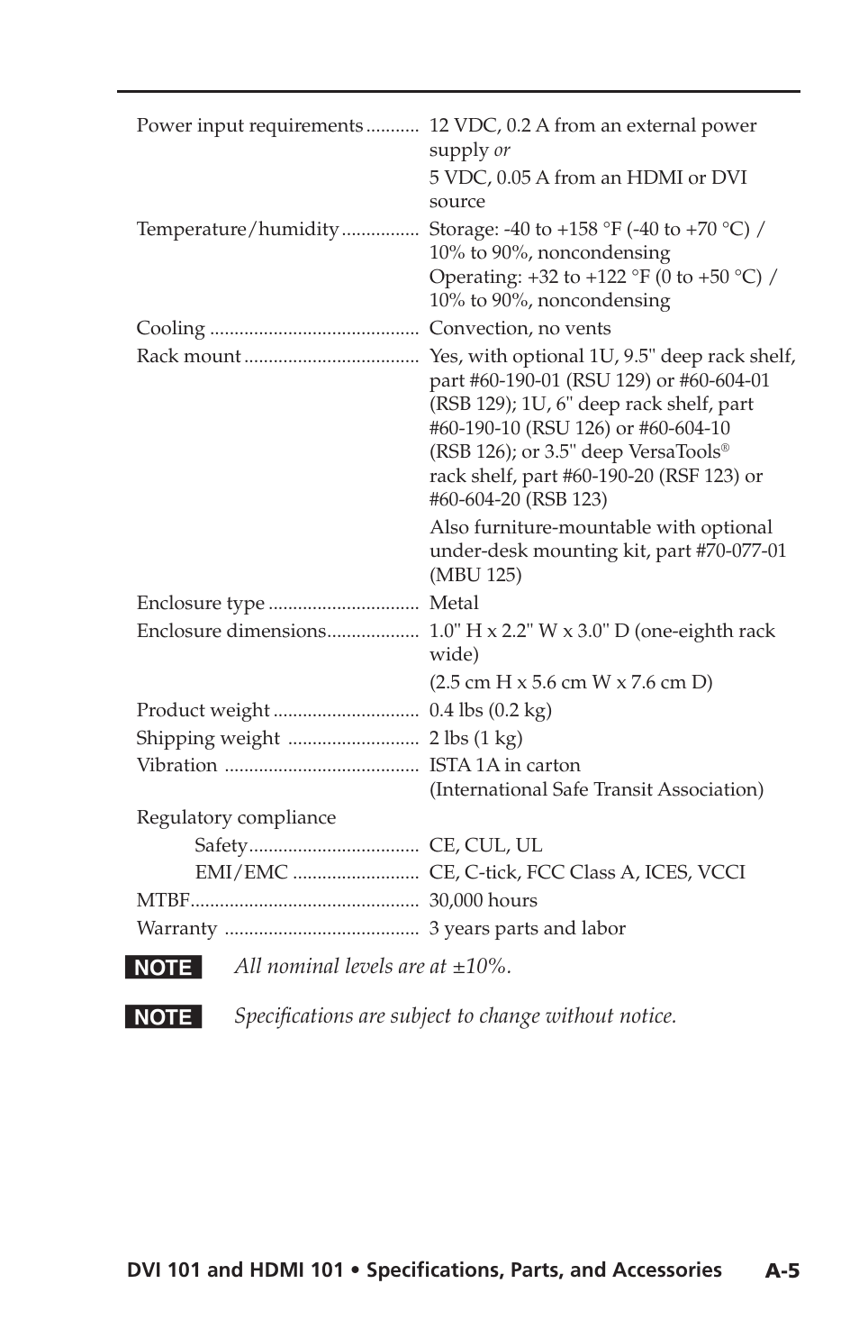 Extron Electronics HDMI 101 User Manual | Page 25 / 30