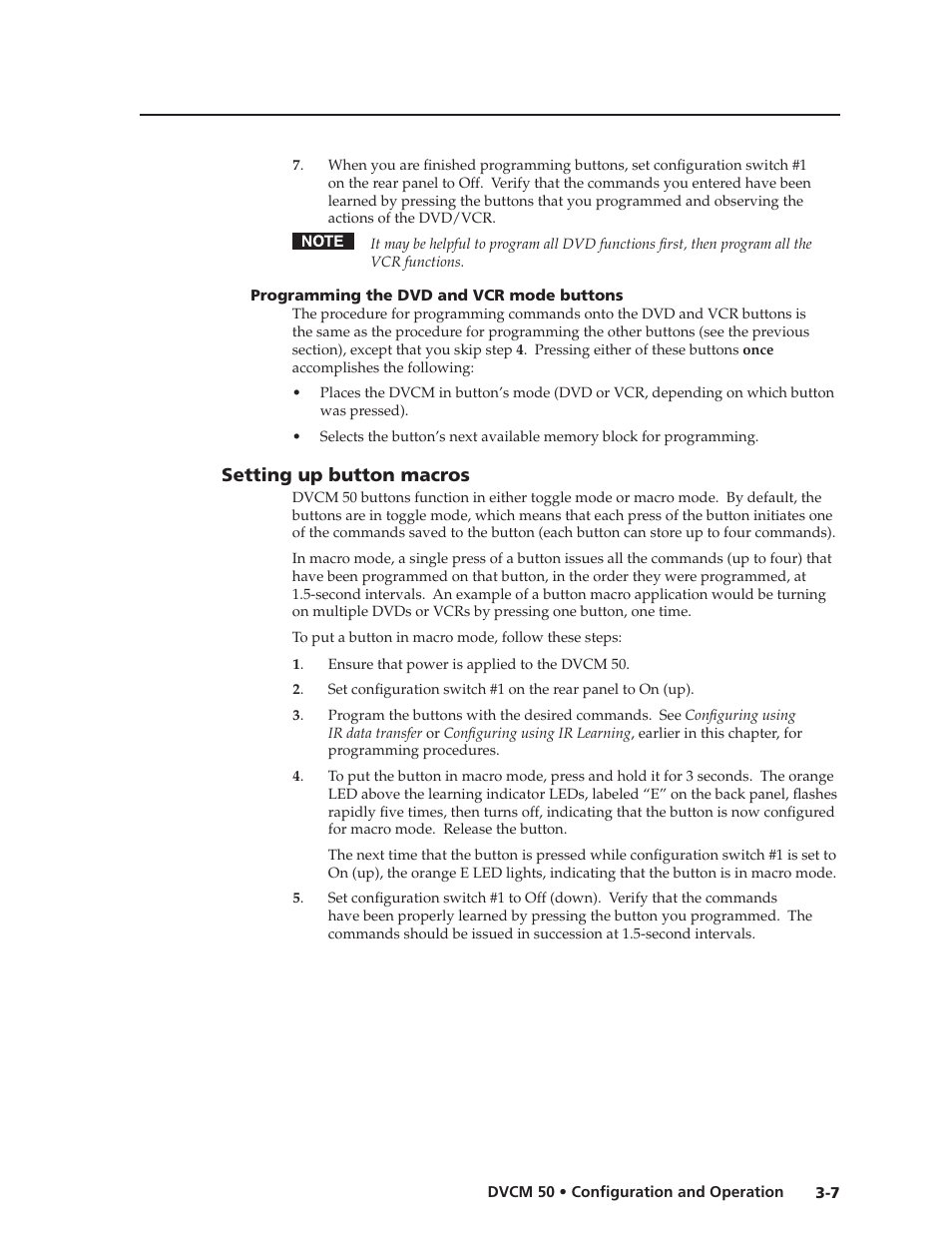 Preliminar y | Extron Electronics DVCM 50 User’s Manual User Manual | Page 23 / 70