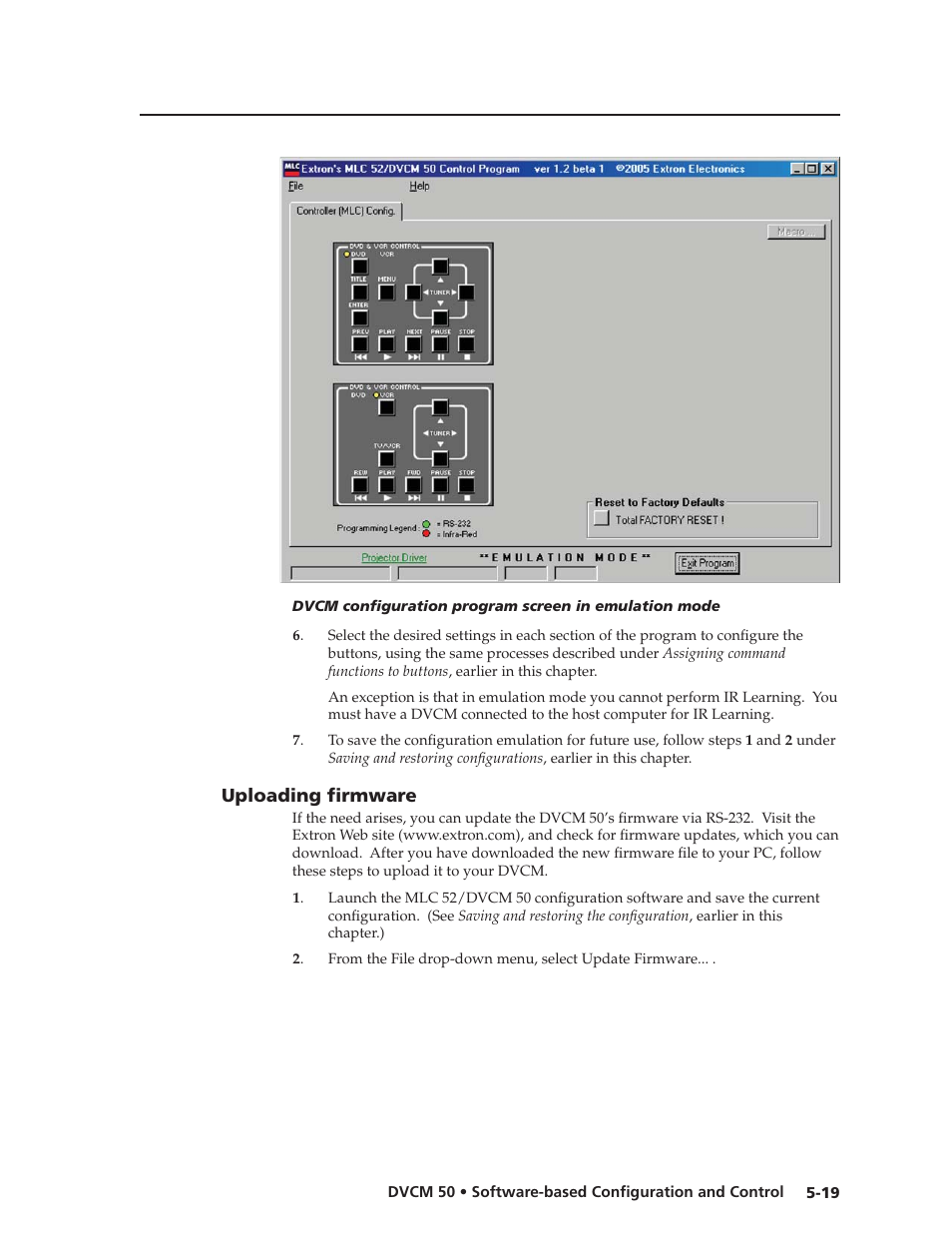 Preliminar y | Extron Electronics DVCM 50 User’s Manual User Manual | Page 59 / 70