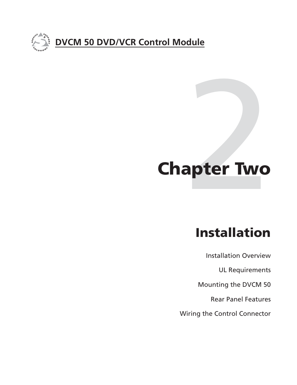 Extron Electronics DVCM 50 User’s Manual User Manual | Page 9 / 70