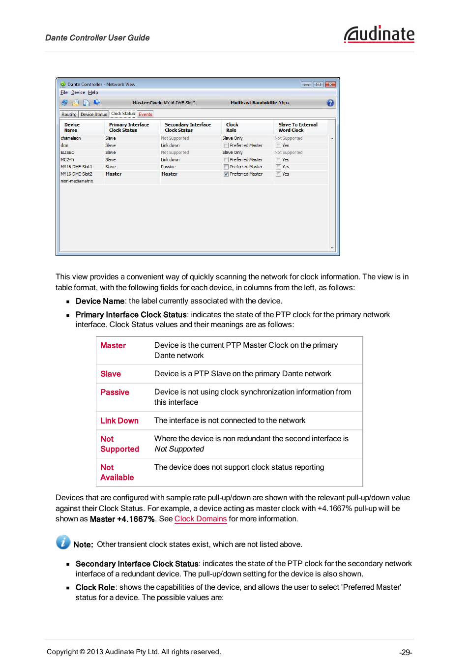 Extron Electronics Dante Controller User Manual | Page 29 / 55