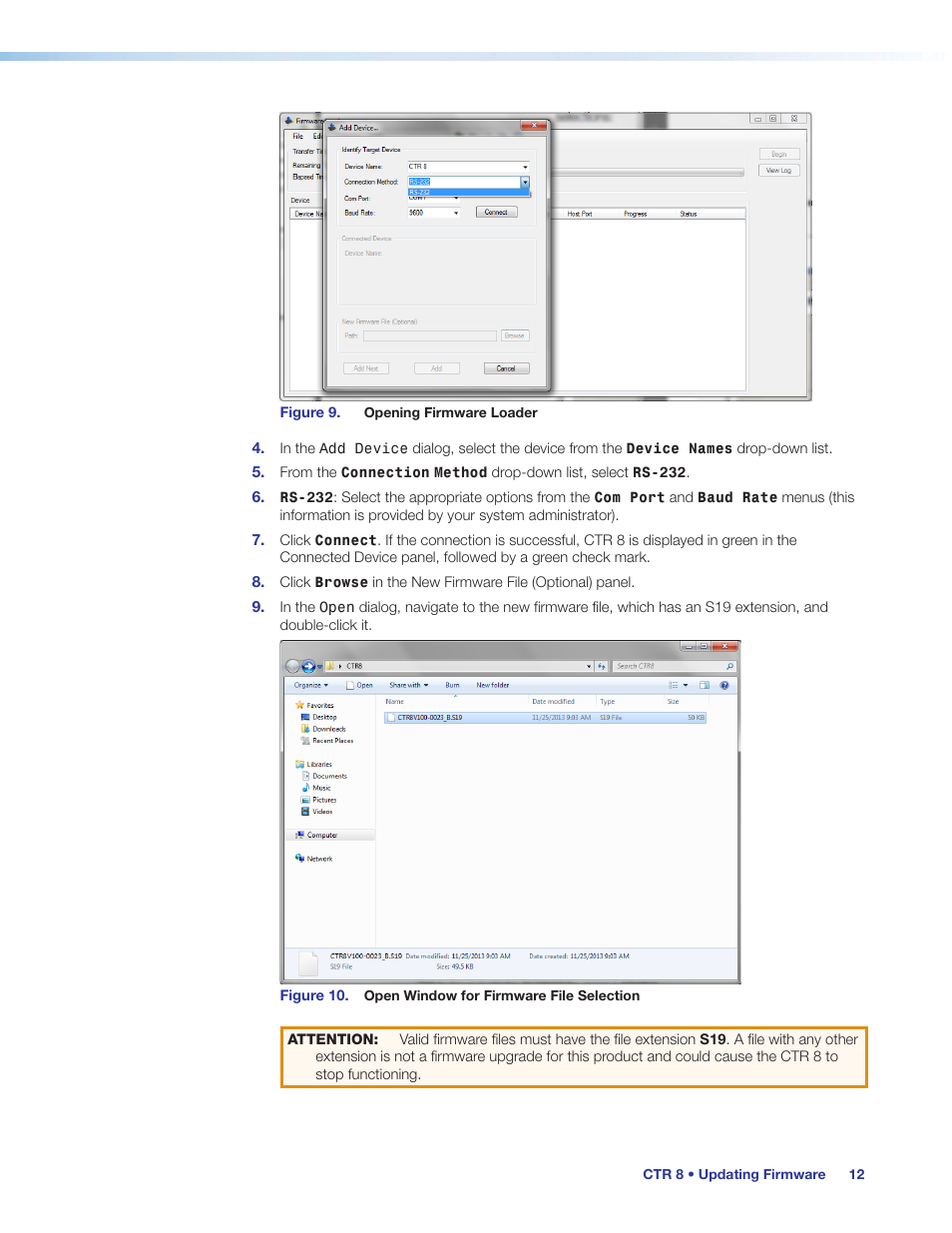 Extron Electronics CTR 8 User Guide User Manual | Page 17 / 21