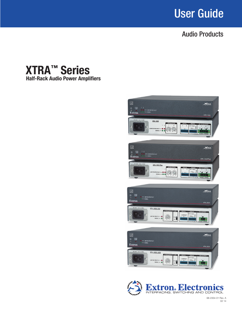 Extron Electronics XTRA Series User Manual | 28 pages