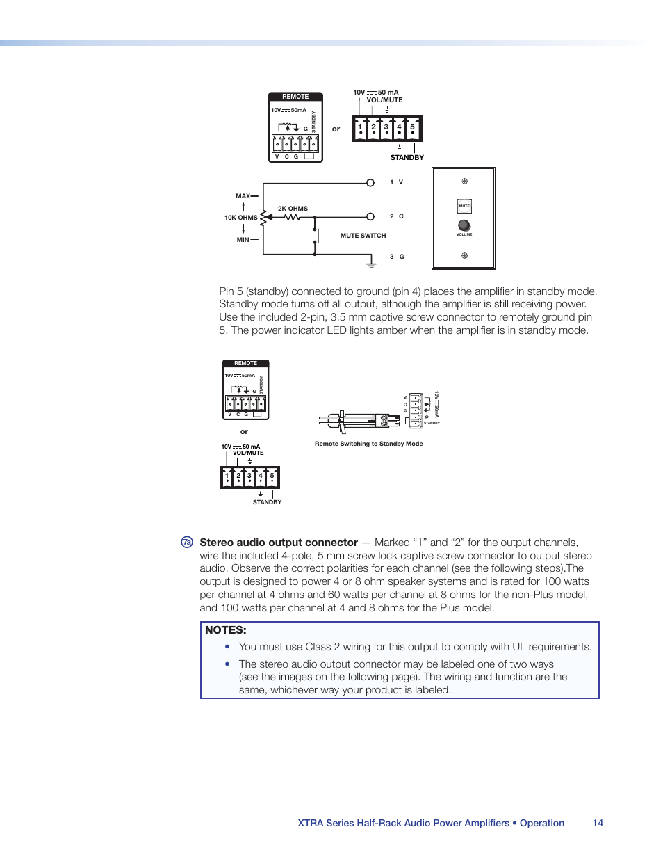 Extron Electronics XTRA Series User Manual | Page 20 / 28