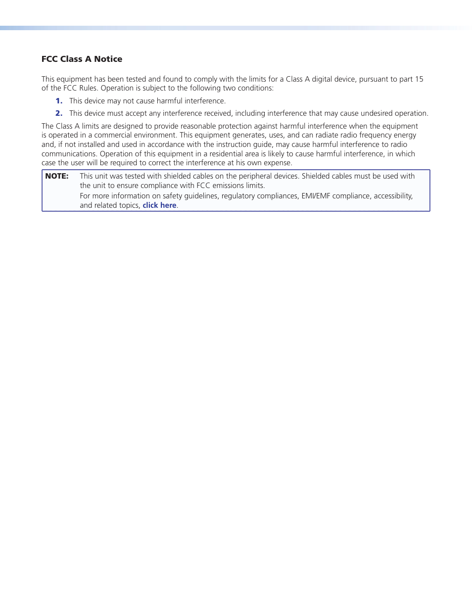 Extron Electronics DTP HDMI 301 User Guide User Manual | Page 3 / 23