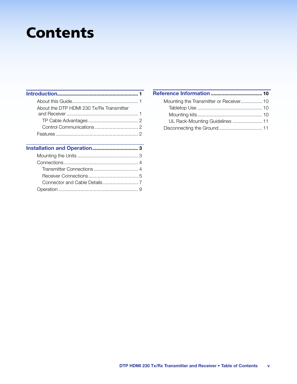 Extron Electronics DTP HDMI 230 User Guide User Manual | Page 5 / 19