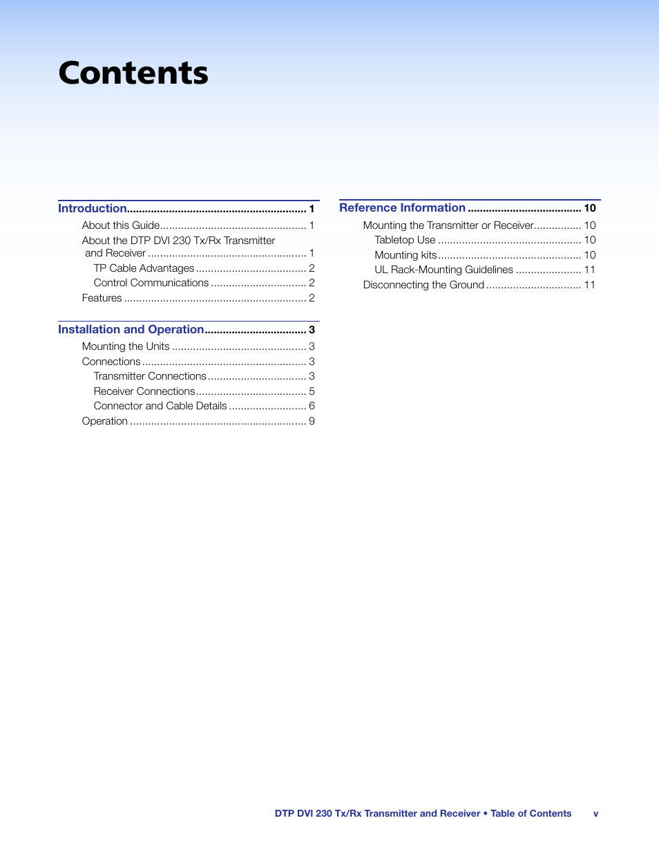 Extron Electronics DTP DVI 230 User Guide User Manual | Page 5 / 19