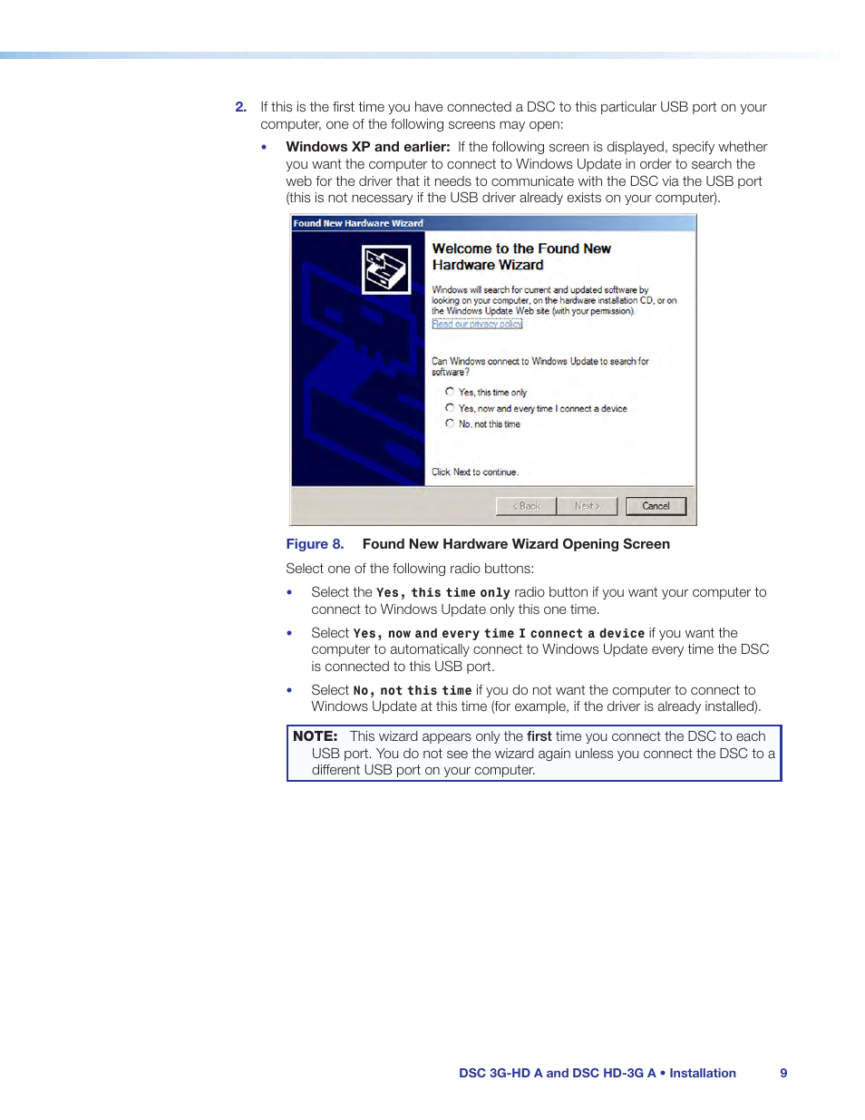 Extron Electronics DSC HD-3G A User Guide User Manual | Page 15 / 74