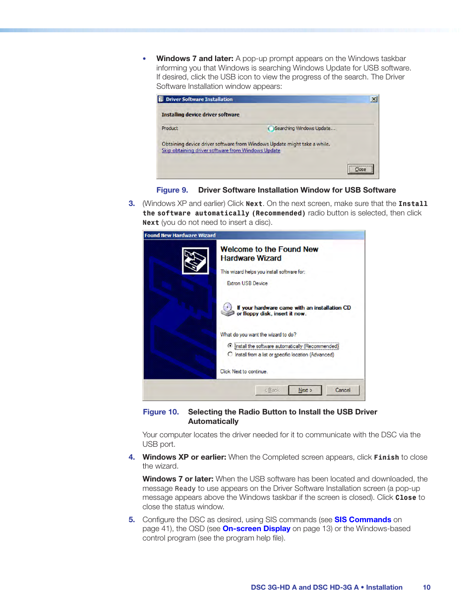 Extron Electronics DSC HD-3G A User Guide User Manual | Page 16 / 74