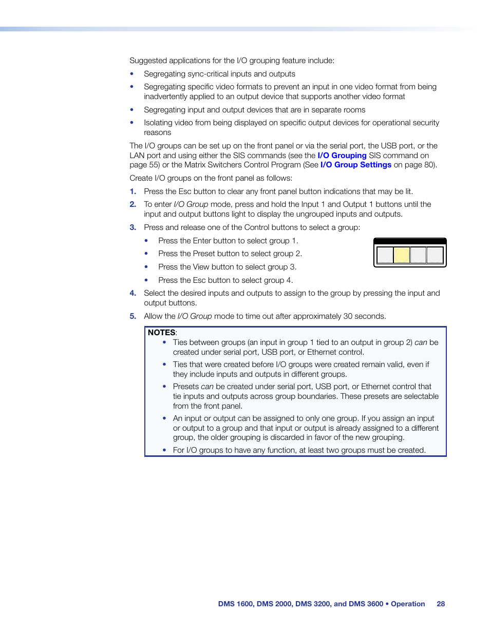 Extron Electronics DMS 1600_2000_3200_3600 User Guide User Manual | Page 34 / 121
