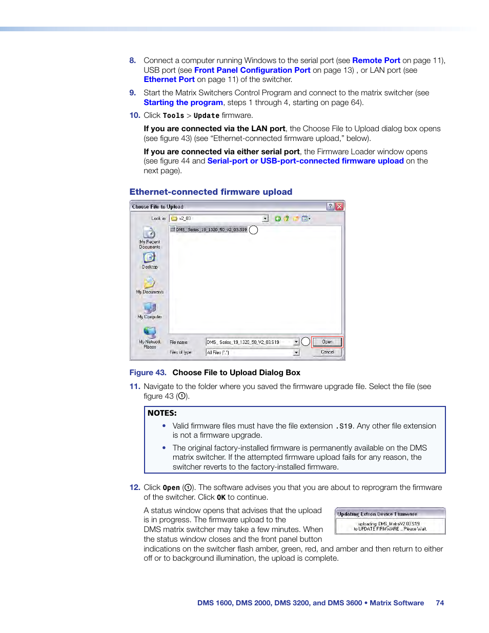 Extron Electronics DMS 1600_2000_3200_3600 User Guide User Manual | Page 80 / 121