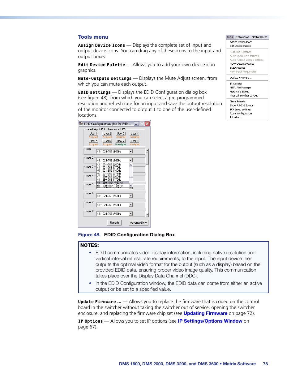 Extron Electronics DMS 1600_2000_3200_3600 User Guide User Manual | Page 84 / 121