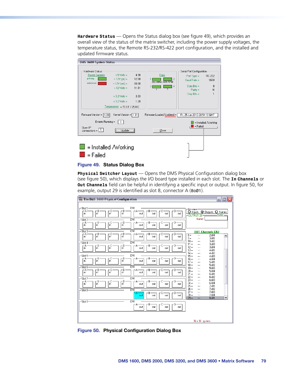 Extron Electronics DMS 1600_2000_3200_3600 User Guide User Manual | Page 85 / 121