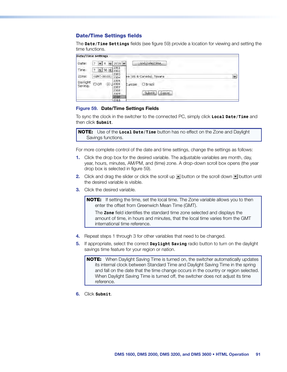 Extron Electronics DMS 1600_2000_3200_3600 User Guide User Manual | Page 97 / 121