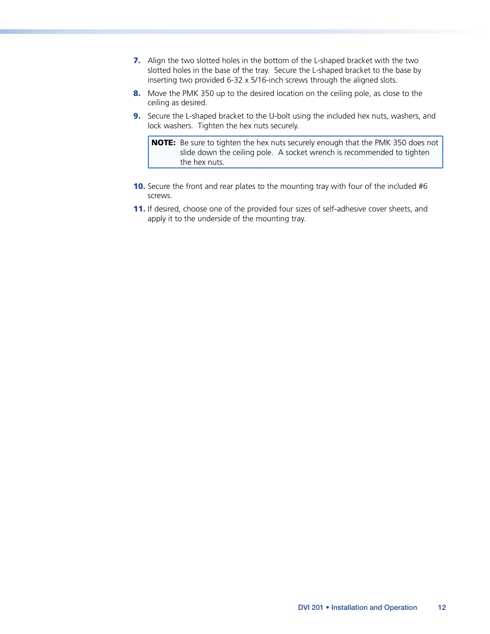 Extron Electronics DVI 201 User Guide User Manual | Page 16 / 40